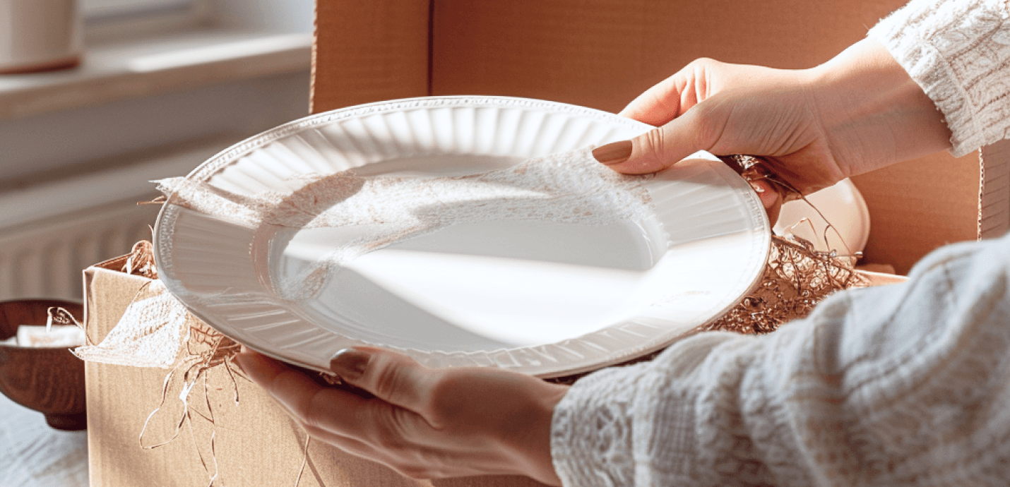 Dinnerware unboxing