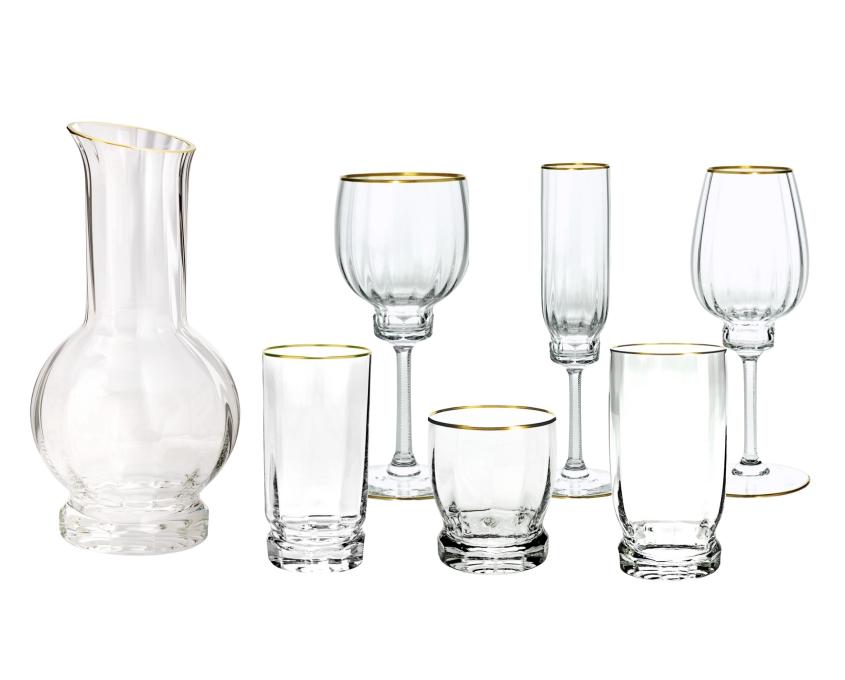 Theresienthal Delphi crystal glassware