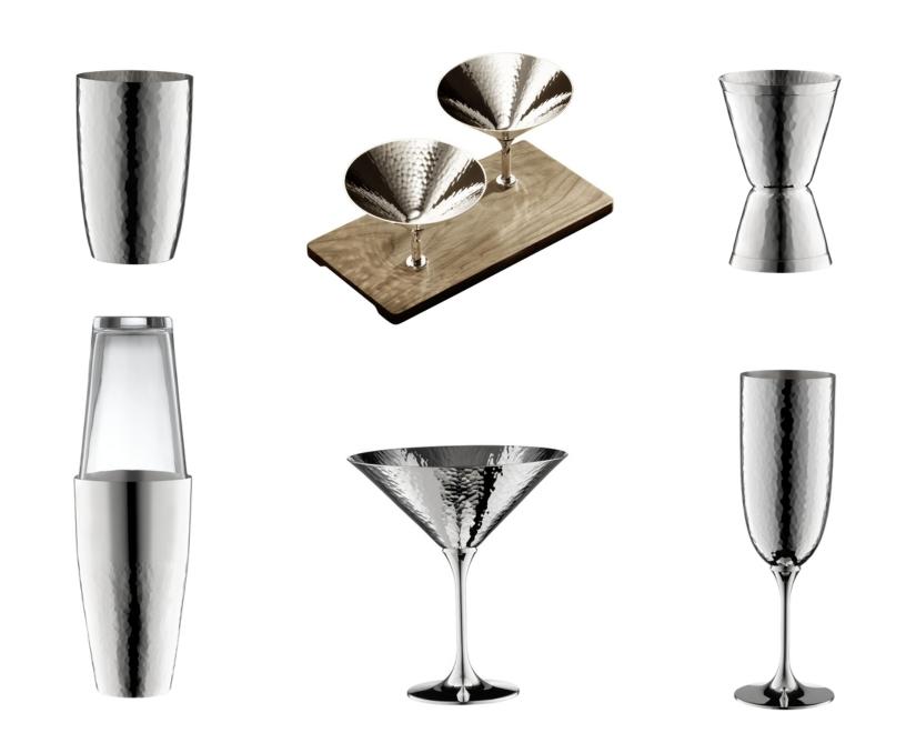 Robbe & Berking Martelé accessories and bar collection