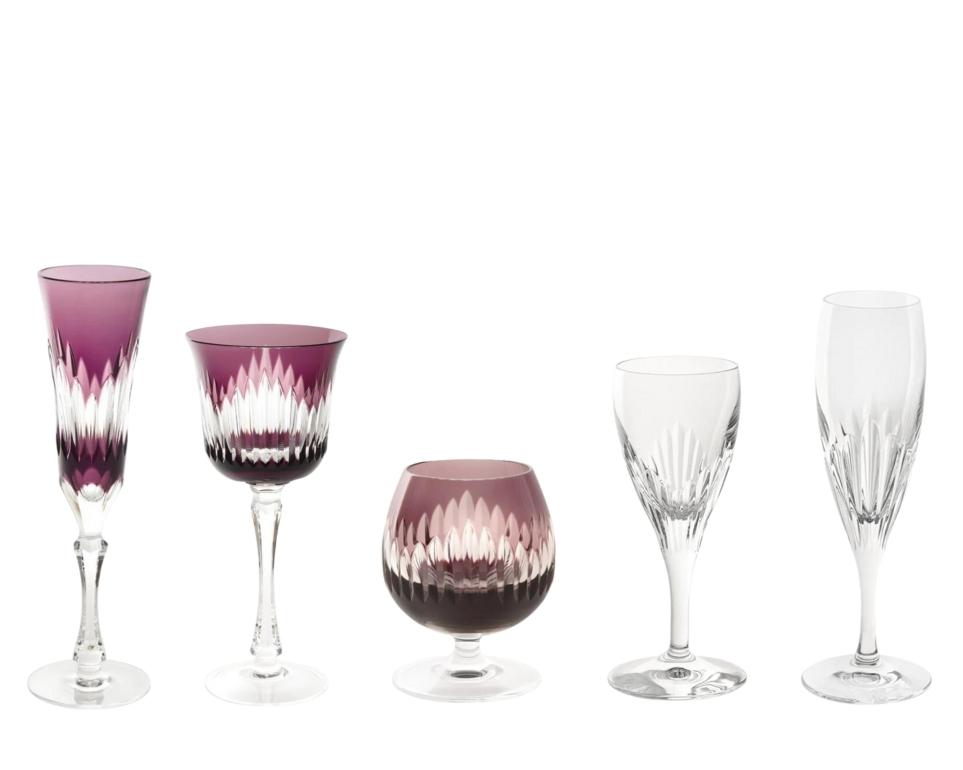 Cristallerie de Montbronn Chartres glassware collection