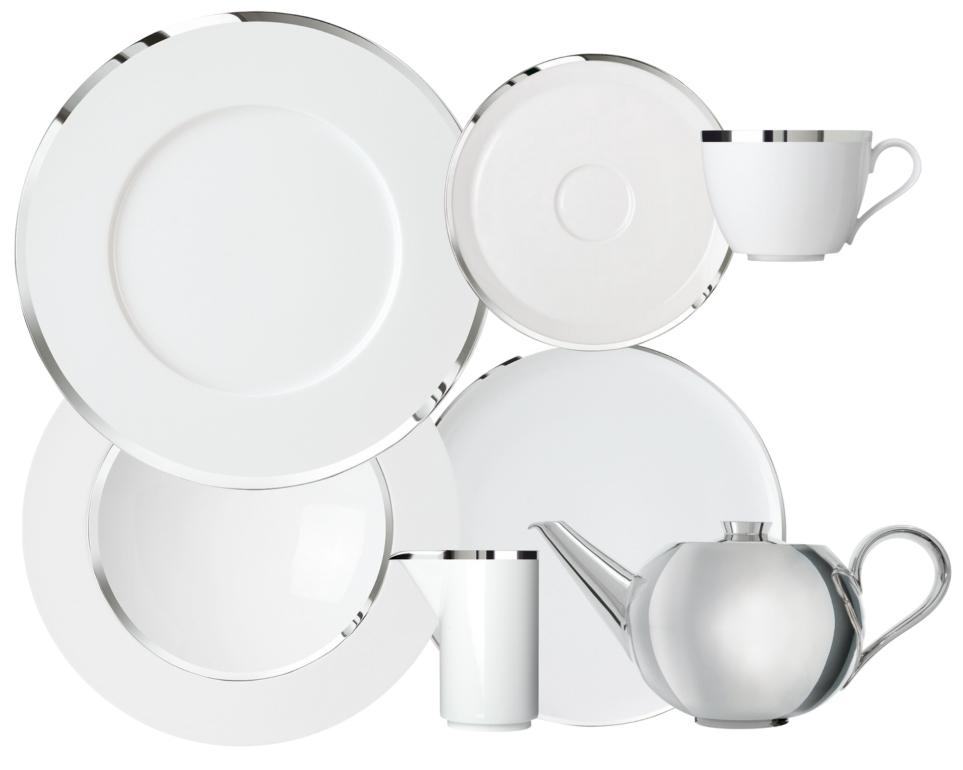 Sieger by Fürstenberg Treasure Platinum dinnerware collection