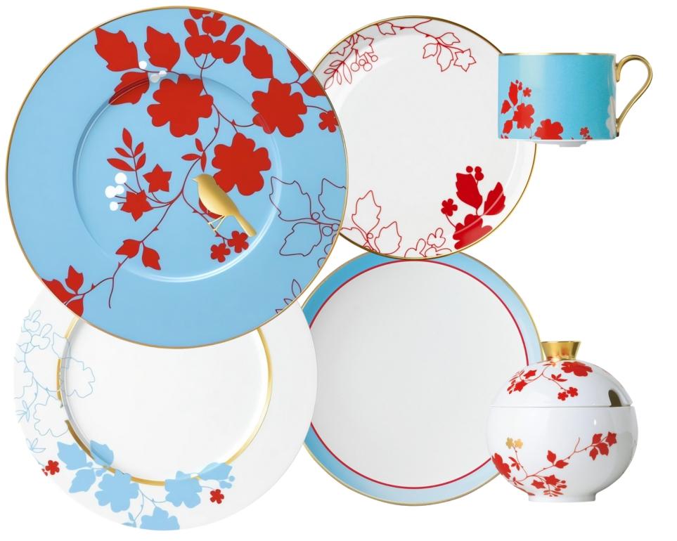 Sieger by Fürstenberg Emperor's Garden dinnerware collection