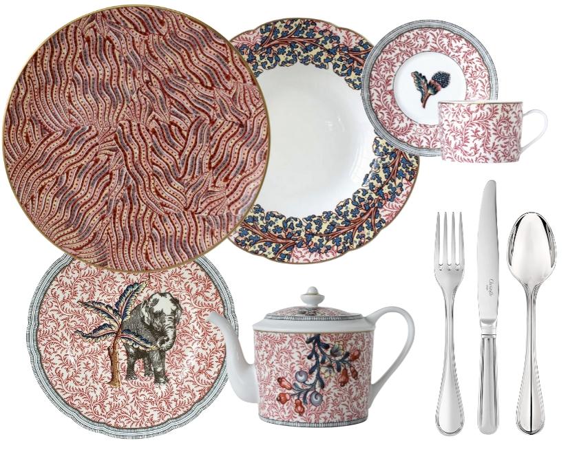 Bernardaud Braquenié china collection