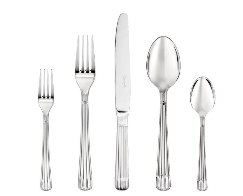 Christofle Osiris stainless steel cutlery collection