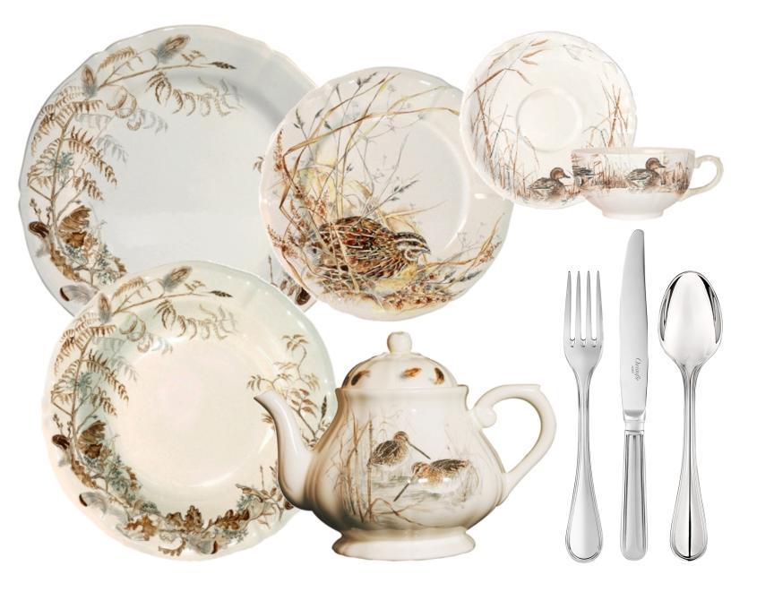 Gien Sologne dinnerware collection