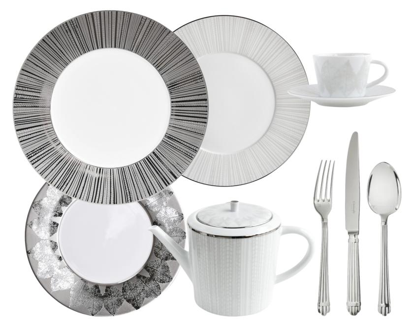 Bernardaud Silva dinnerware collection Limoges porcelain