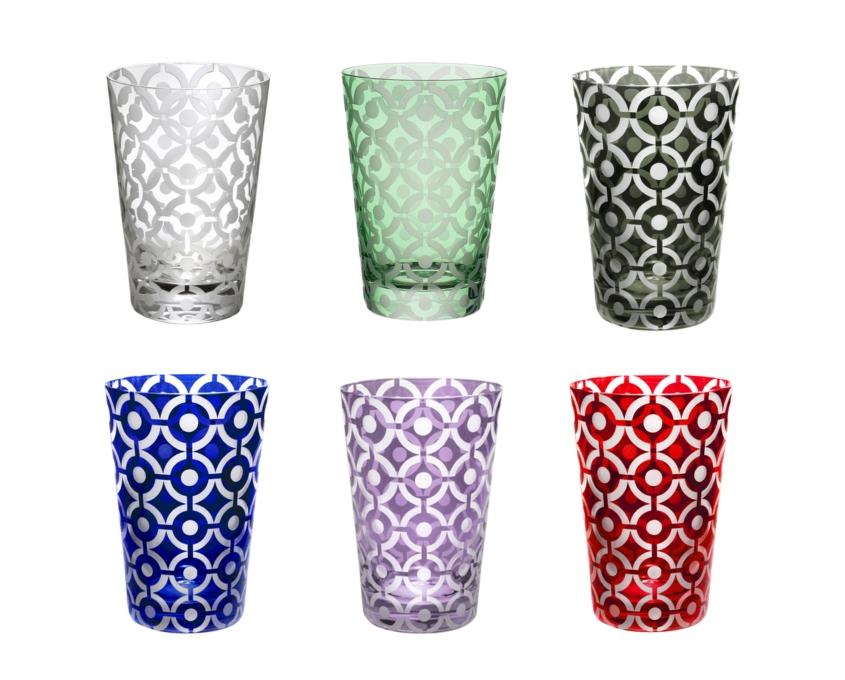 Polka dot tumblers by Artel