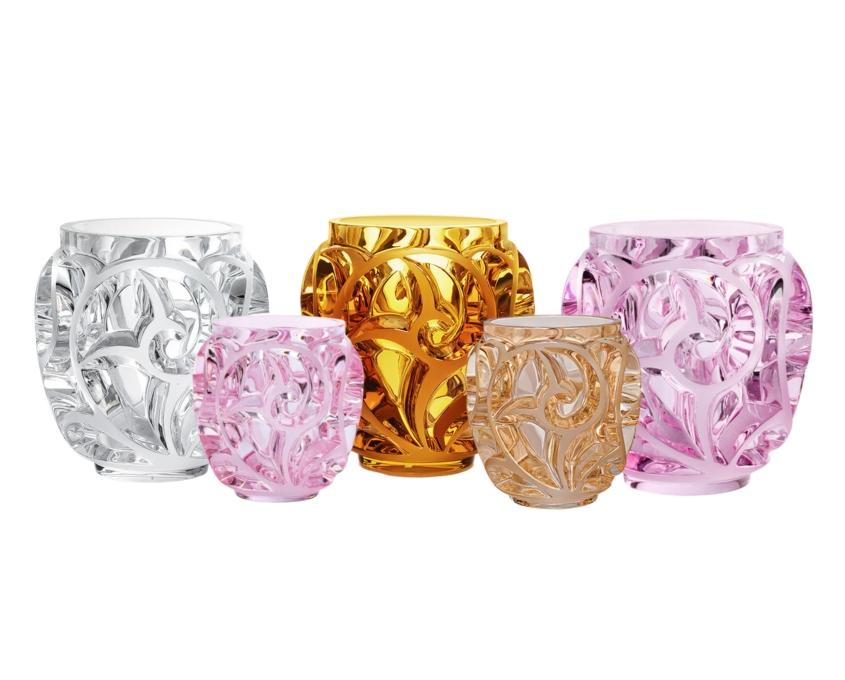 Tourbillons vases by Lalique