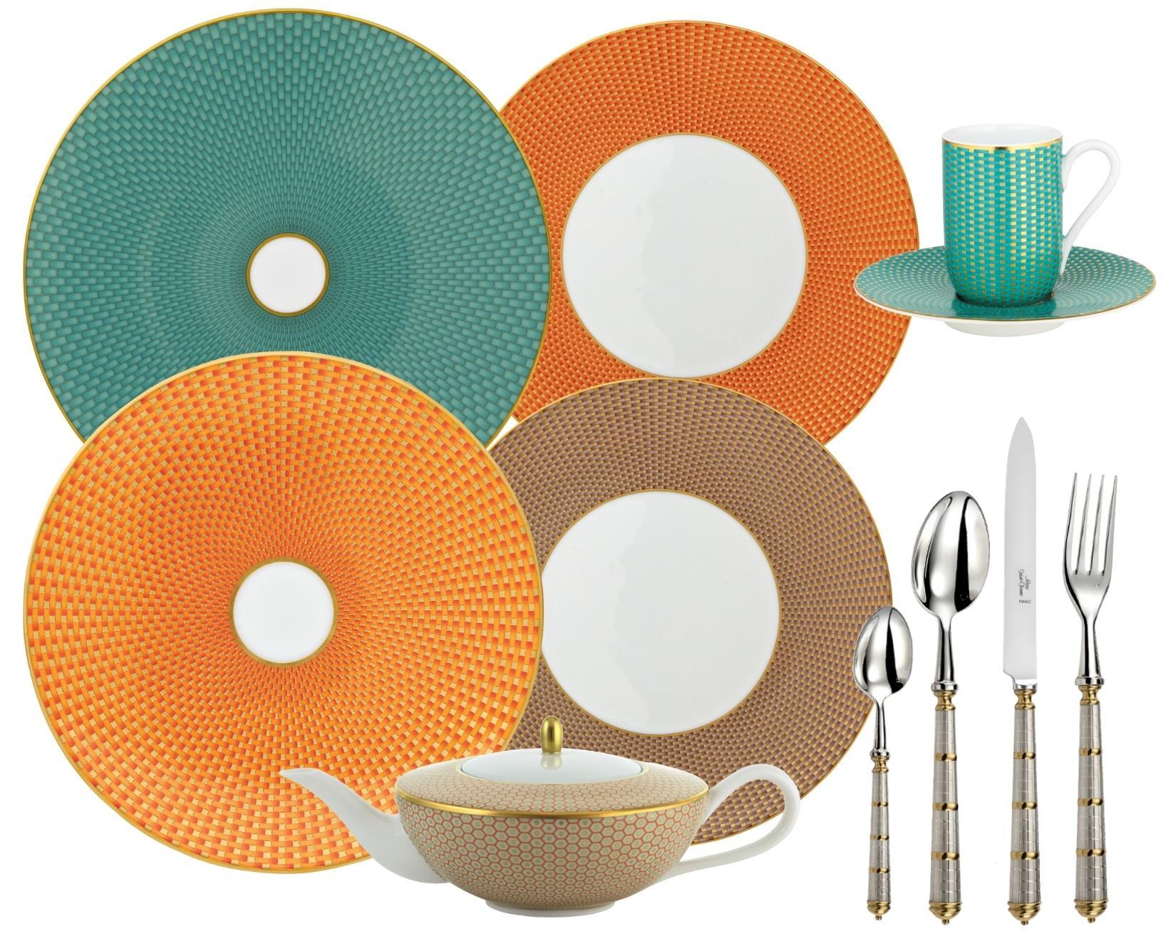 Trésor dinnerware collection by Raynaud