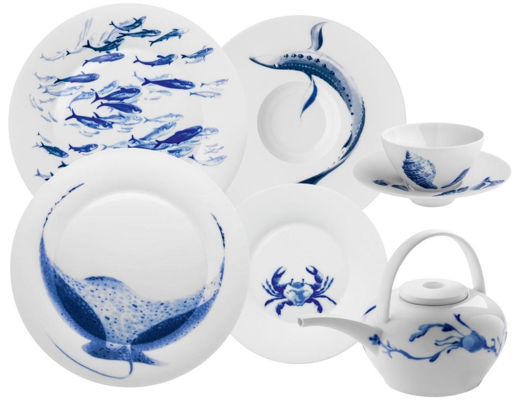 Hering Berlin Ocean dinnerware collection