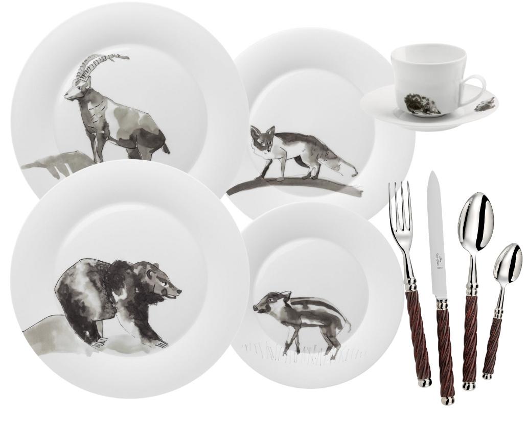 Hering Berlin Piqueur dinnerware collection