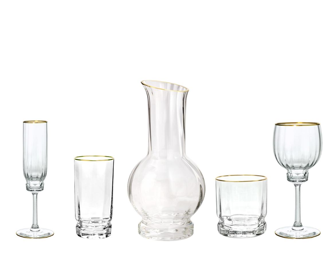 Theresienthal Delphi crystal glassware