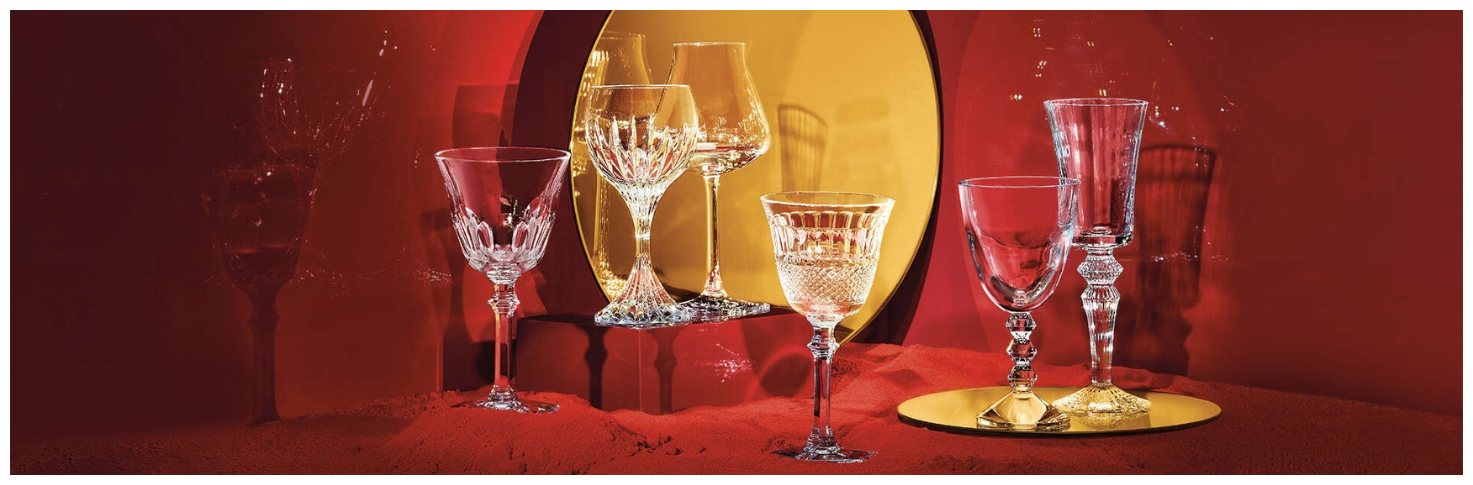 Baccarat crystal glassware, vases, decor and chandeliers - MDMAISON
