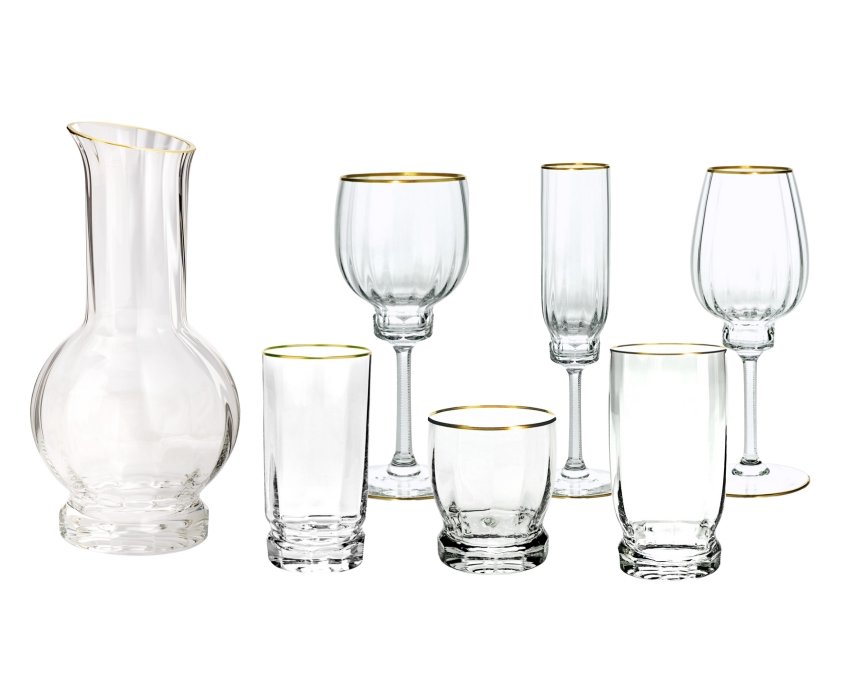 Theresienthal Delphi crystal glassware