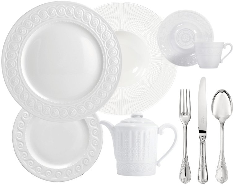 Bernardaud Louvre dinnerware collection