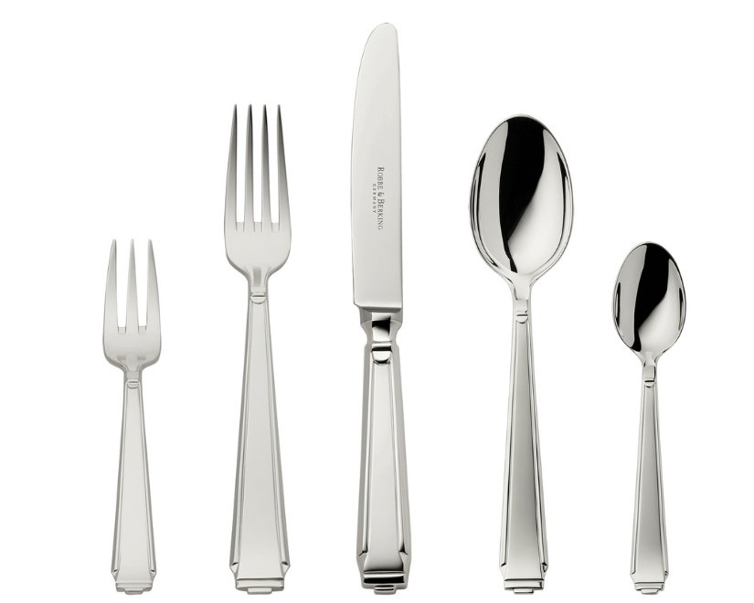 Robbe & Berking Art Deco cutlery sterling silver