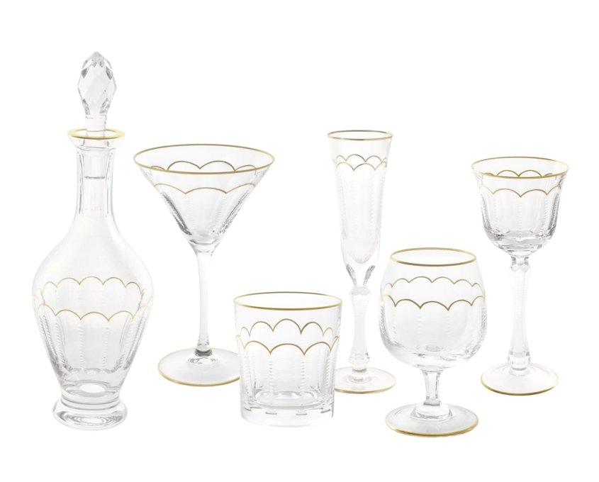 Cristallerie de Montbronn Opérette glassware collection