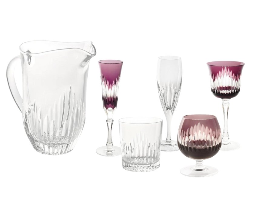 Cristallerie de Montbronn Chartres glassware collection