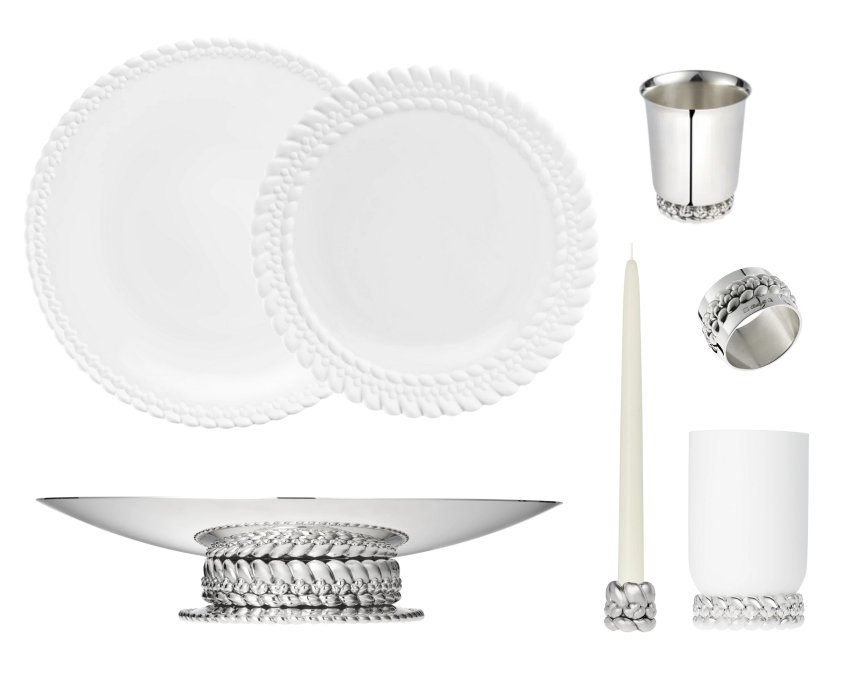 Christofle Babylone dinnerware collection