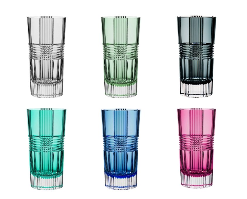 Viden highball glasses by Artel