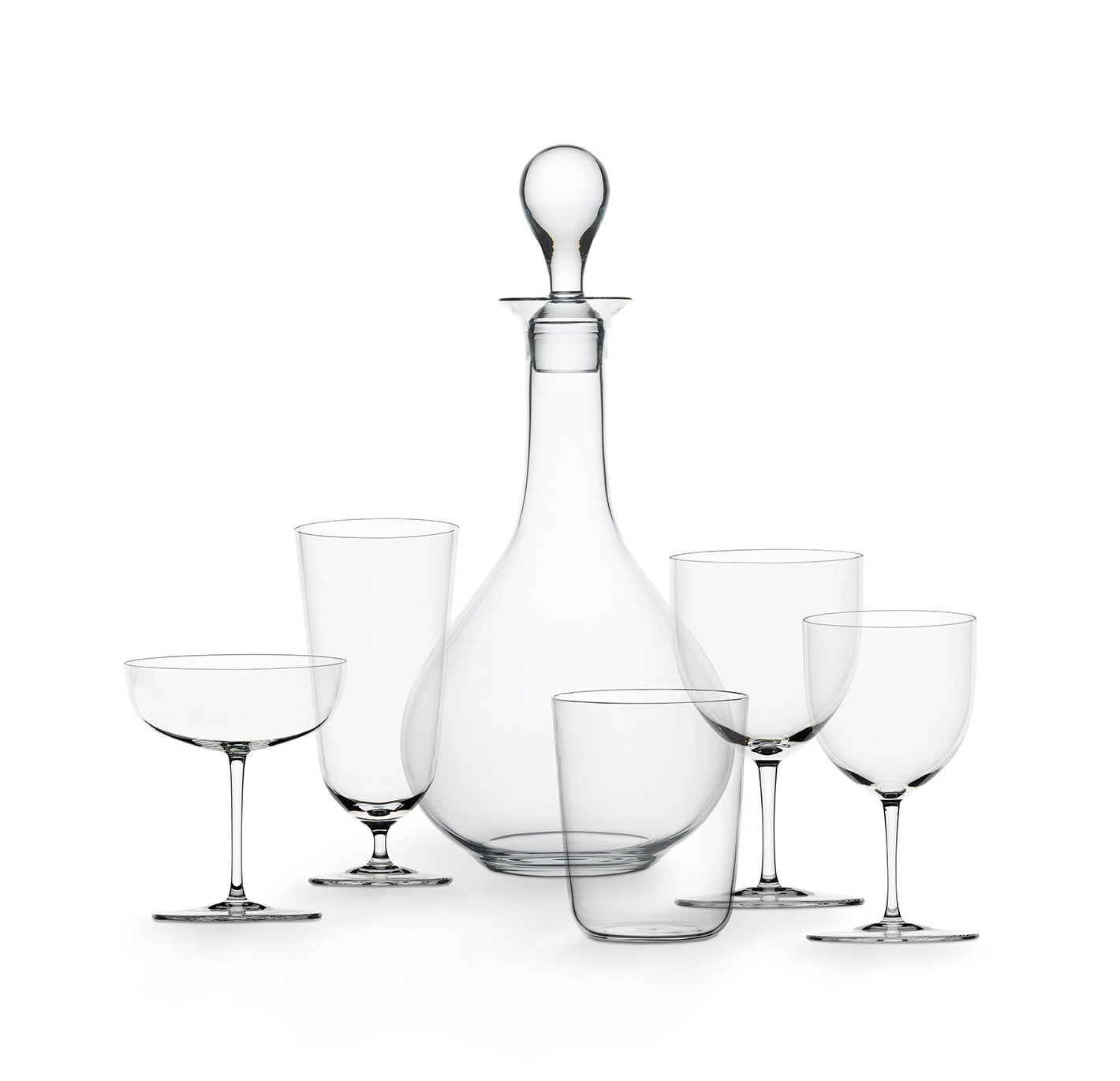 Drinking set no.4 collection by Lobmeyr