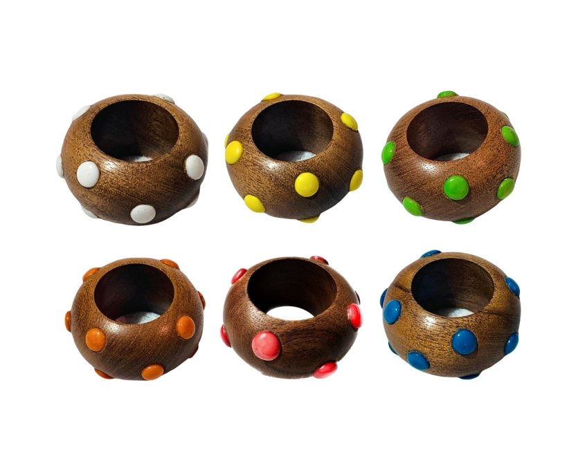 Candy napkin rings by Von Gern Home