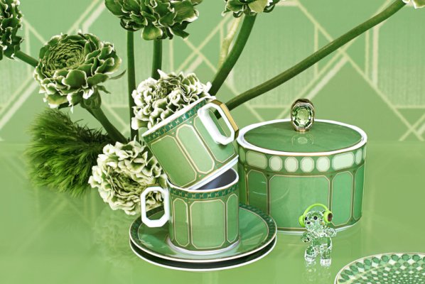 Rosenthal Swarovski Signum dinnerware collection