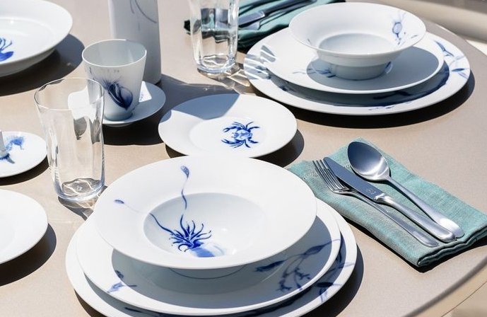 Hering Berlin Ocean dinnerware collection