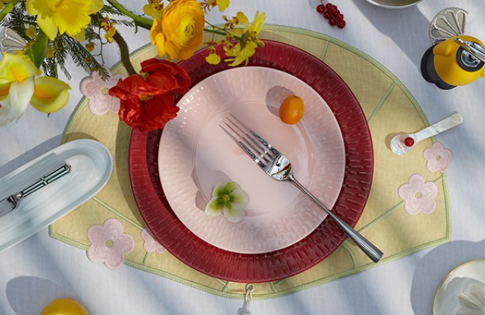 Truffle Bee Blossom Collection Placemats 