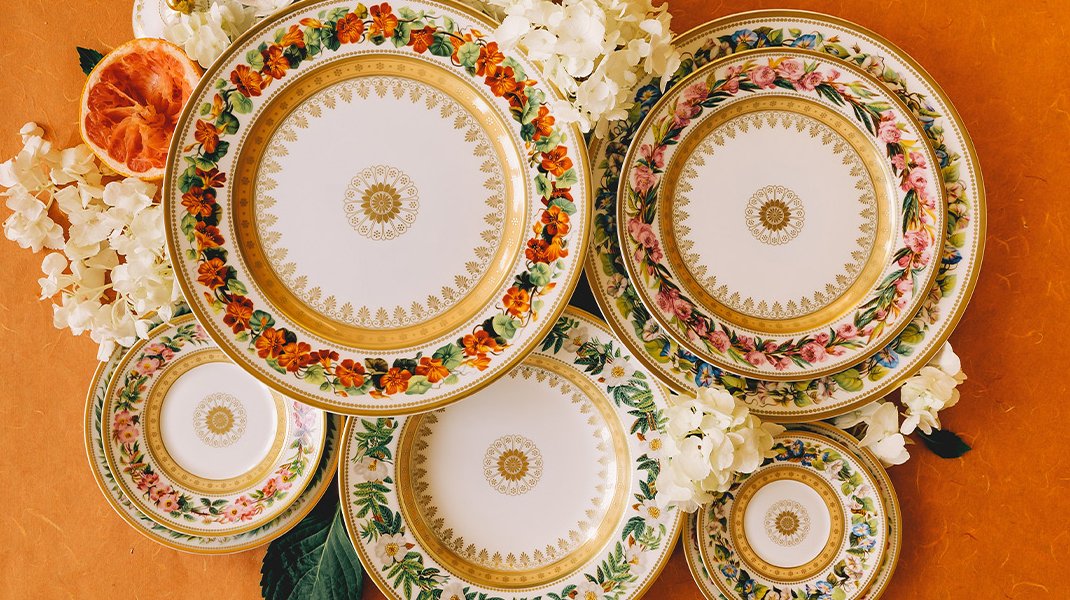 Bernardaud’s Botanique dinnerware collection