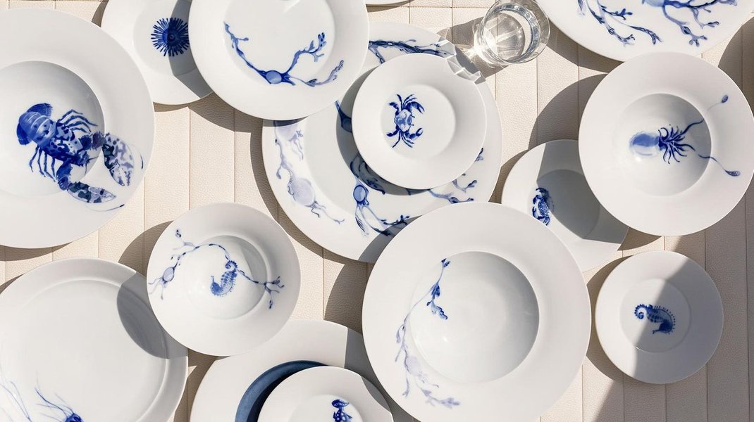 Hering Berlin Ocean dinnerware collection