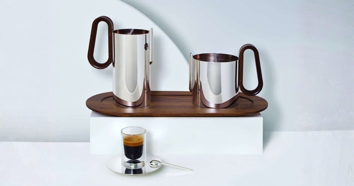 Phi tea and coffee accessories by Puiforcat