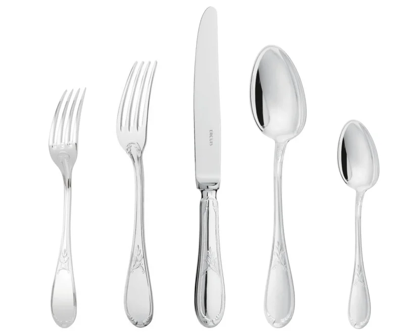 Lauriers cutlery, silver plated