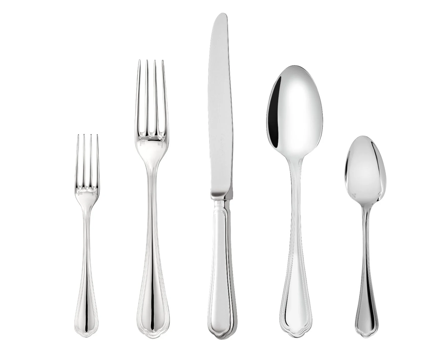 Spatours, silver plated