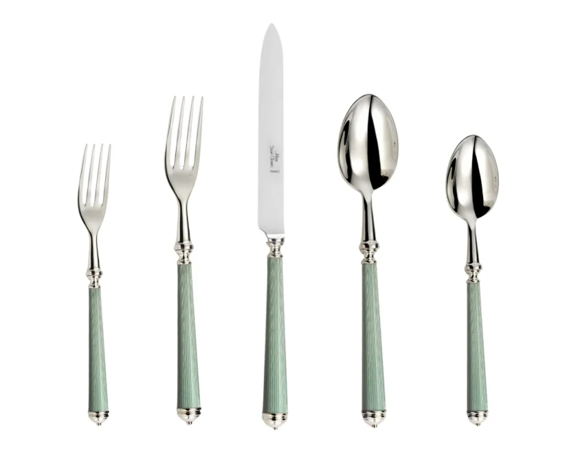 Wave almond inox, stainless steel
