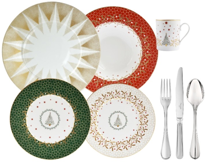 Bernardaud Noël dinnerware collection