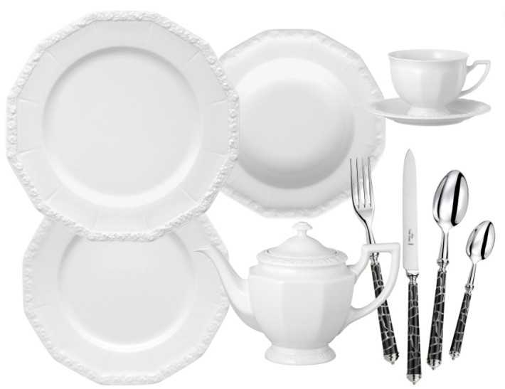 Rosenthal Maria White dinnerware collection