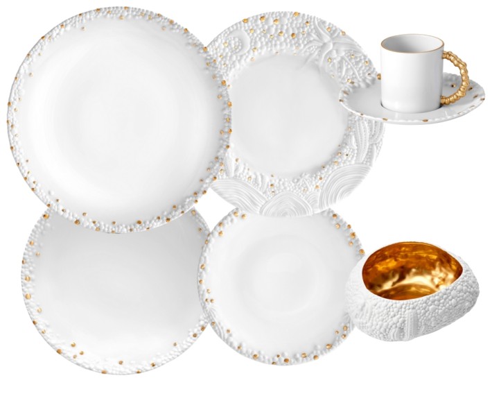 L'Objet Mojave Gold china collection