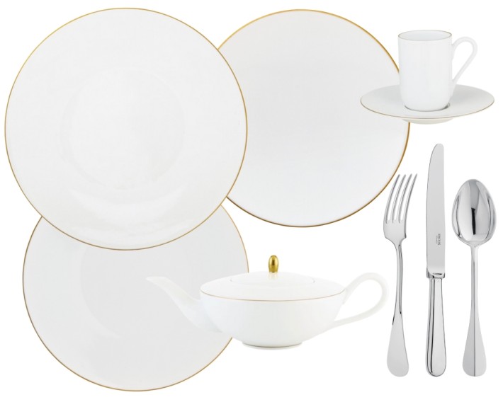 Raynaud Monceau Gold china collection