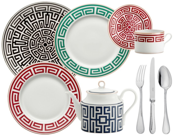 Ginori 1735 Labirinto dinnerware collection
