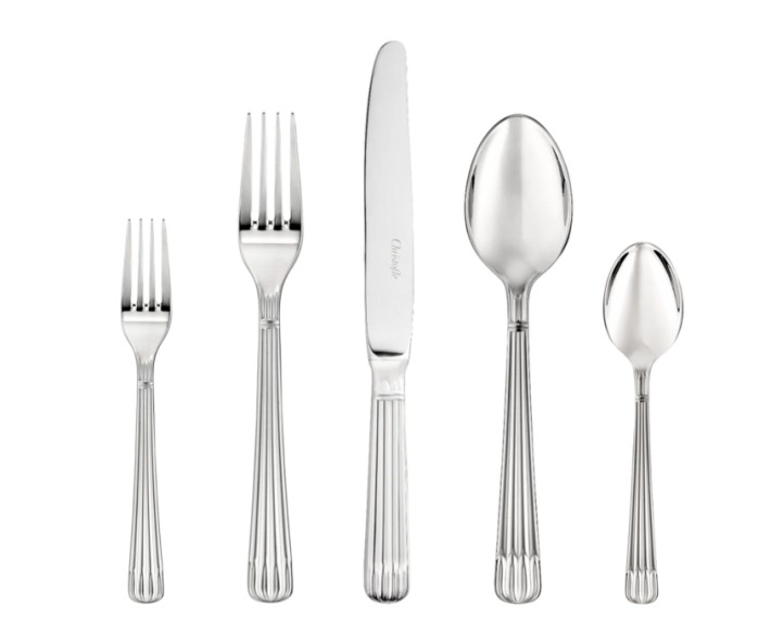 Christofle Osiris stainless steel cutlery collection