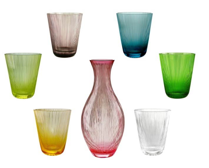 Theresienthal Sansibar glassware collection