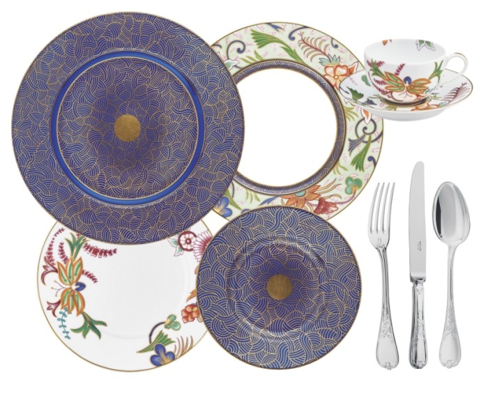 Raynaud Imari dinnerware collection