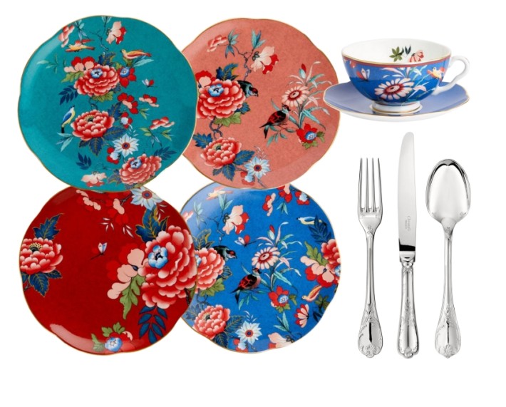 Wedgwood Paeonia Blush dinnerware collection