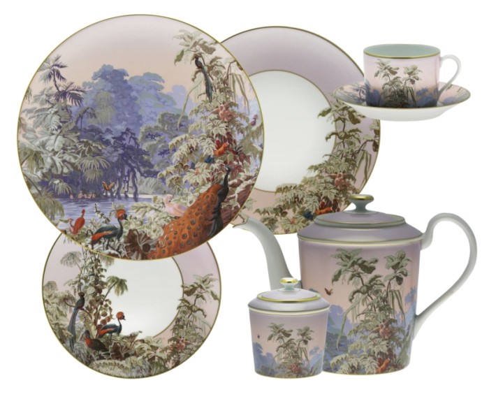 Haviland Le Brésil dinnerware collection Limoges porcelain