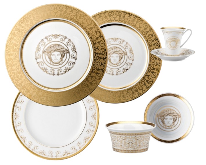 Rosenthal Medusa Gala Gold porcelain tableware