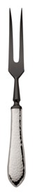 Robbe & Berking, Martelé cutlery, Silver plated, Carving fork frozen black