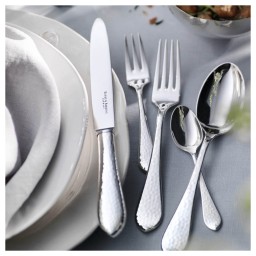 Robbe & Berking, Martelé cutlery, Silver plated, Cake fork