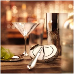 Robbe & Berking, Martelé cutlery, Silver plated, Cocktail strainer
