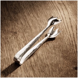 Robbe & Berking, Martelé cutlery, Silver plated, Ice tongs